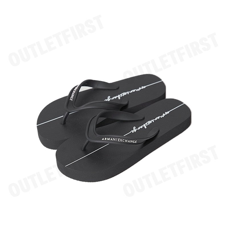 ARMANI EXCHANGE รุ่น FLIP FLOPS SANDAL CODE: XDQ010 XV700 N642 รองเท้าแตะ รองเท้าแตะผู้หญิง รองเท้าแบบหนีบ