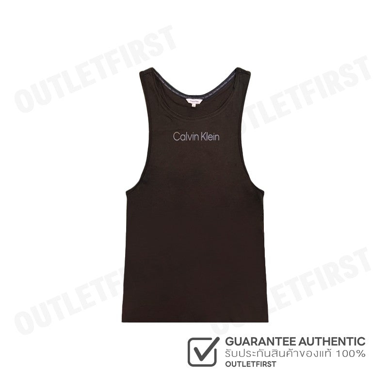 CALVIN KLEIN SWIMWEAR รุ่น CREW NECK TANK CODE: KM01009 BEH เสื้อกล้ามแขนกุด เสื้อกล้ามผู้ชาย เสื้อกล้ามสีดำ