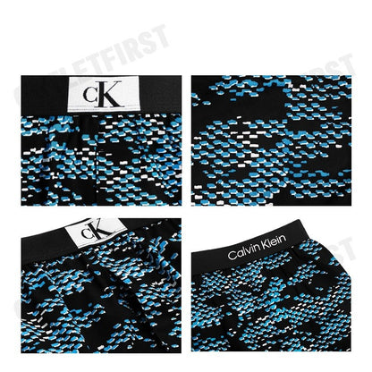 CALVIN KLEIN รุ่น UNDERWEAR BOXERSHORTS CODE: NB3411 LO9 กางเกงขาสั้น กางเกงบ๊อกเซอร์ กางเกงชั้นในผู้ชาย