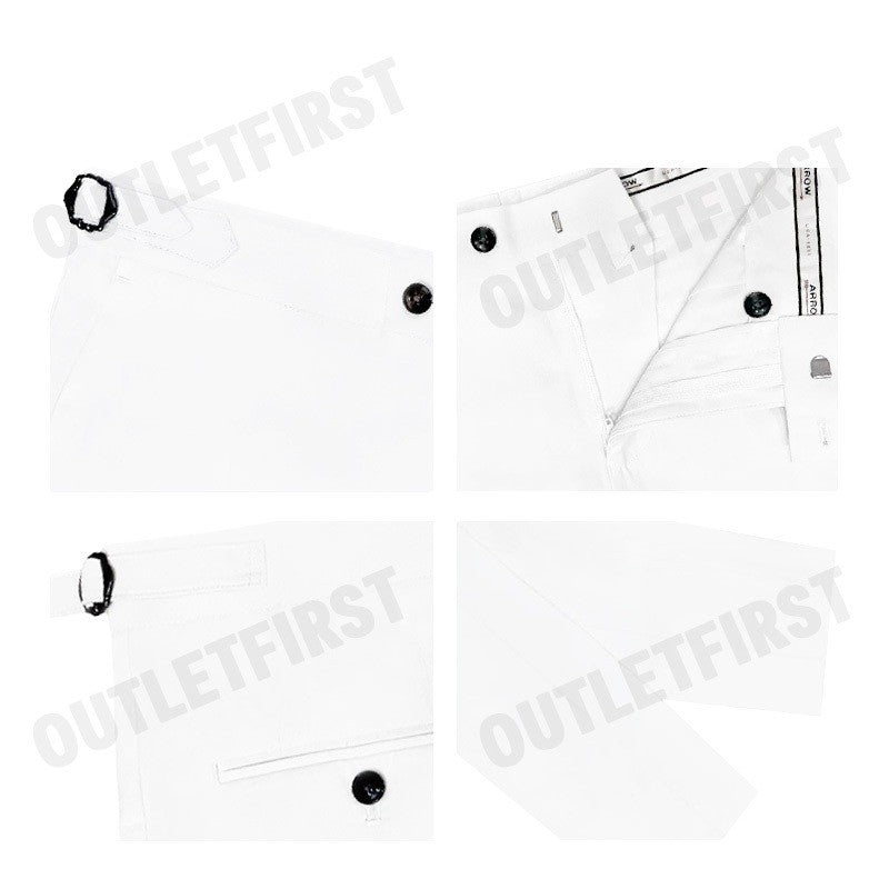 ARROW รุ่น  PREMIUM COLLECTION PANT SMART FIT (WHITE) CODE: MDPM701W2BSWH กางเกงสแล็ค กางเกงขายาว กางเกงทำงาน