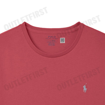 POLO RALPH LAUREN รุ่น CUSTOM SLIM FIT JERSEY CREWNECK T-SHIRT CODE: 710671438355 เสื้อยืดคอกลม เสื้อยืดแขนสั้น เสื้อยืด
