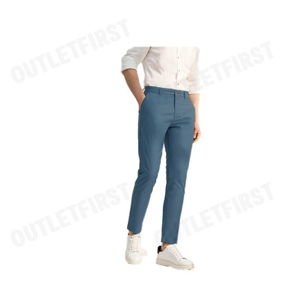 G2000 รุ่น SOFT COTTON RICH STRETCH CASUAL PANTS IN SLIM TAPERED FIT CODE: 41161007 75 กางเกงขายาว กางเกงผู้ชาย ทำงาน