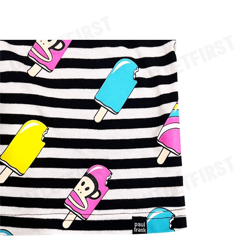 PAUL FRANK รุ่น WOMEN'S TEE SHIRT CODE: PFGLTSSP6160 เสื้อครอป เสื้อยืดผู้หญิง เสื้อแขนสั้น