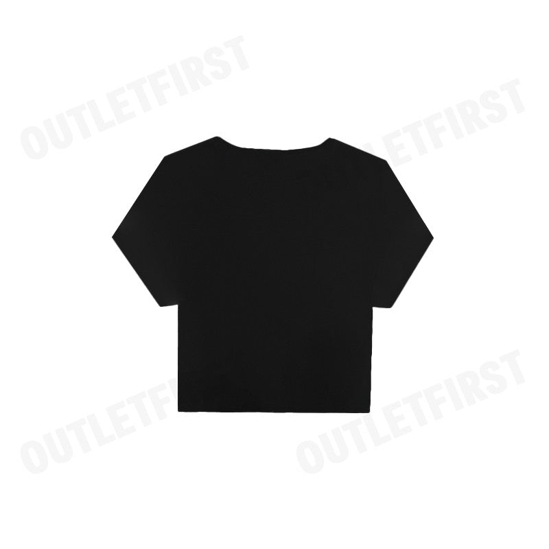 PAUL FRANK รุ่น WOMEN'S TEE SHIRT CODE: PFGLTSSP6160 เสื้อครอป เสื้อยืดผู้หญิง เสื้อแขนสั้น