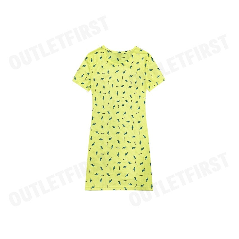 PAUL FRANK รุ่น WOMENS DRESS SP17 CODE: PFGLDRSP7041 ชุดเดรส ชุดเดรสผู้หญิง ชุดเดรสแขนสั้น