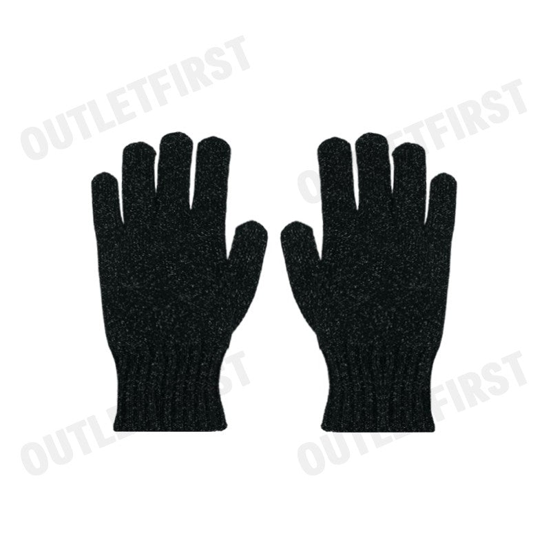 ARMANI EXCHANGE รุ่น LUREX YARN GLOVES CODE: 944617 4F305 00020 ถุงมือ ถุงมือสีดำ สำหรับผู้ชายผู้หญิง