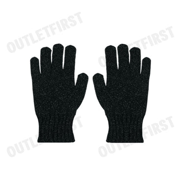 ARMANI EXCHANGE รุ่น LUREX YARN GLOVES CODE: 944617 4F305 00020 ถุงมือ ถุงมือสีดำ สำหรับผู้ชายผู้หญิง