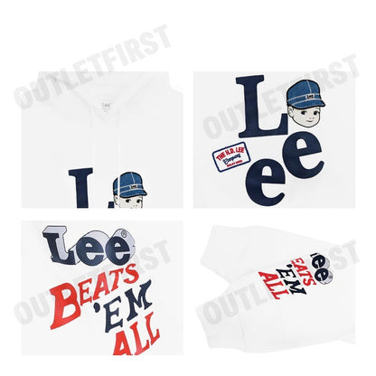 LEE รุ่น MEN'S PULLOVER HOODIE BUDDY LEE REGULAR COLLECTION CODE: LE F124MHODN07
