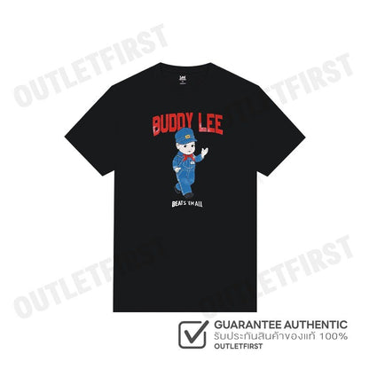 LEE รุ่น MEN'S SHORT SLEEVED T-SHIRT BUDDY LEE COMFORT FIT COLLECTION CODE: LE F124MTSSN19 เสื้อยืด เสื้อคอกลม แขนสั้น