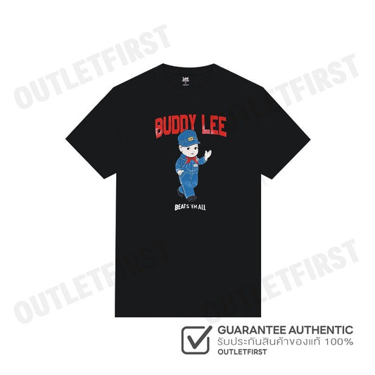 LEE รุ่น MEN'S SHORT SLEEVED T-SHIRT BUDDY LEE COMFORT FIT COLLECTION CODE: LE F124MTSSN19 เสื้อยืด เสื้อคอกลม แขนสั้น