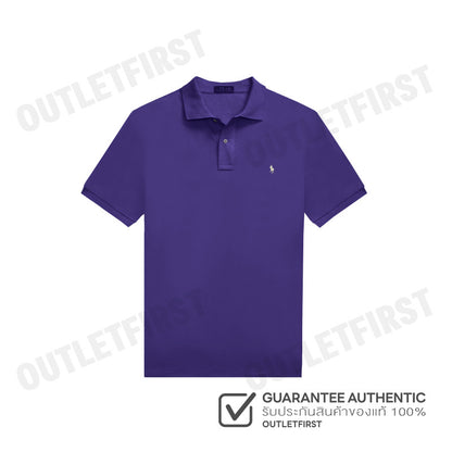 POLO RALPH LAUREN รุ่น CUSTOM SLIM FIT MESH POLO SHIRT CODE: 710680784397 เสื้อโปโล เสื้อผู้ชาย เสื้อแขนสั้น