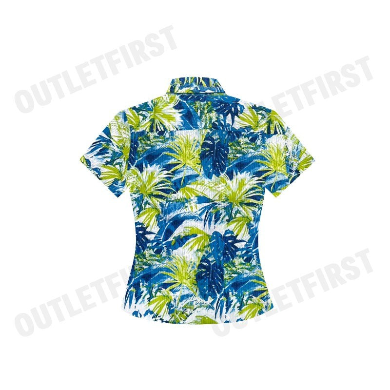 ARROW รุ่น WOMEN'S TROPICAL SHIRT CODE: WACC519S3CSBU เสื้อแขนสั้น เสื้อเชิ้ต เสื้อผู้หญิง