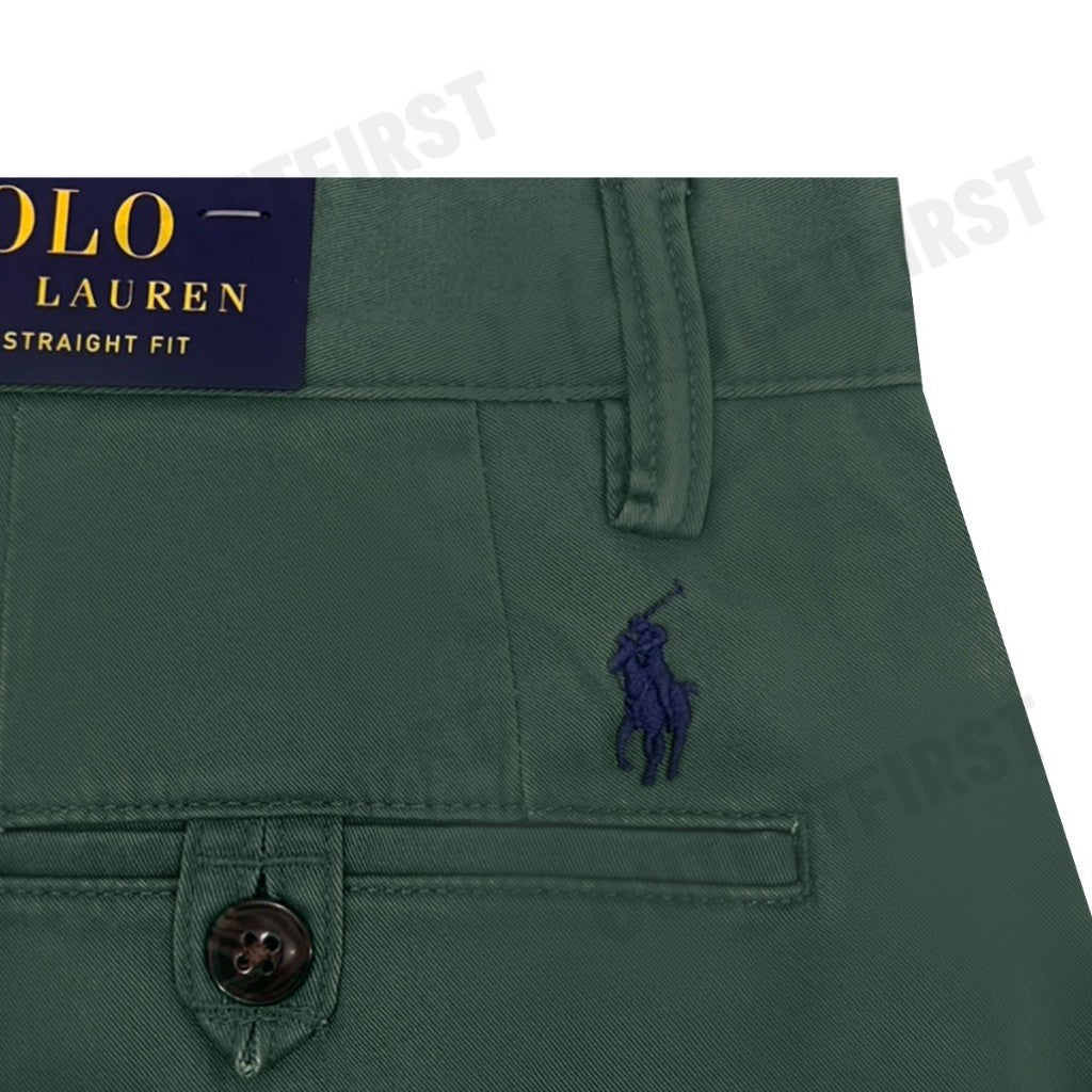 POLO RALPH LAUREN รุ่น 8-INCH SALINGER STRAIGHT FIT CHINO SHORT CODE: 710799213046 กางเกงขาสั้น กางเกงผู้ชาย กางเกงลำลอง