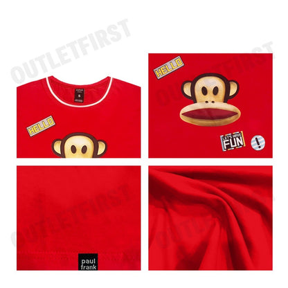 PAUL FRANK รุ่น WOMEN'S FASHION TEE CODE: PFGLFTSP7032 เสื้อยืดคอกลม เสื้อแขนสั้น เสื้อยืดผู้หญิง