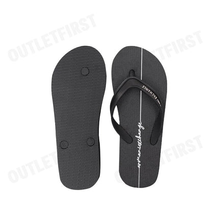 ARMANI EXCHANGE รุ่น FLIP FLOPS SANDAL CODE: XDQ010 XV700 N642 รองเท้าแตะ รองเท้าแตะผู้หญิง รองเท้าแบบหนีบ