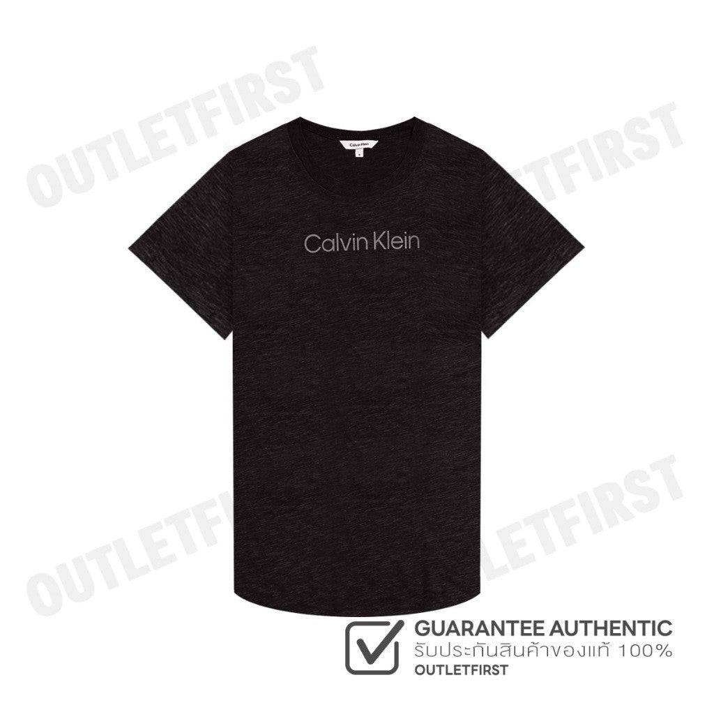 CALVIN KLEIN SWIMWEAR รุ่น MEN'S SHORT SLEEVE T-SHIRT CODE: KM00960 BEH  เสื้อยืดคอกลม เสื้อแขนสั้น เสื้อผู้ชาย