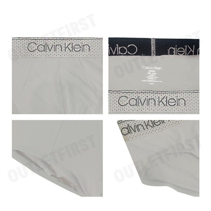 CALVIN KLEIN รุ่น MICRO STRETCH COOLING HIP BRIEF CODE: NB3806 5JX กางเกงชั้นใน กางเกงในผู้ชาย กางเกงใน