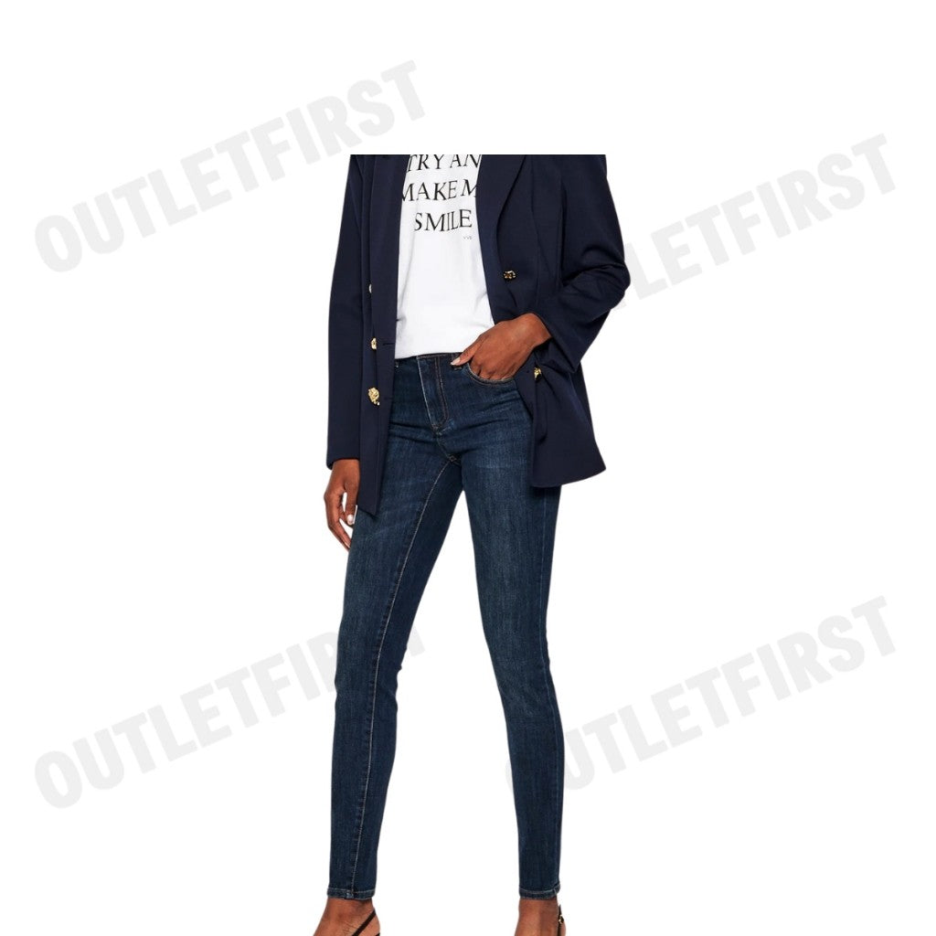 ARMANI EXCHANGE รุ่น SUPER SKINNY LIFT-UP MID RISE CODE: 6HYJ69 Y2REZ 1500 กางเกงยีนส์ กางเกงยีนส์ผู้หญิง กางเกงสกินนี่