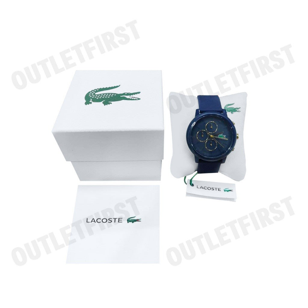 LACOSTE รุ่น MEN'S LACOSTE.12.12 CHRONO SILICONE WATCH CODE: LC2011248 นาฬิกาข้อมือ นาฬิกาผู้ชาย นาฬิกาลาคอส