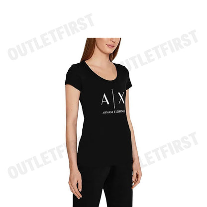 ARMANI EXCHANGE รุ่น RELAXED FIT ICON PROJECT T-SHIRT CODE: 8NYTCX YJG3Z 1200 เสื้อยืด เสื้อคอกลม แขนสั้น