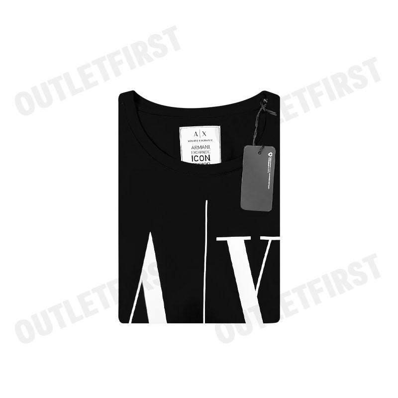 ARMANI EXCHANGE รุ่น RELAXED FIT ICON PROJECT T-SHIRT CODE: 8NYTCX YJG3Z 1200 เสื้อยืด เสื้อคอกลม แขนสั้น