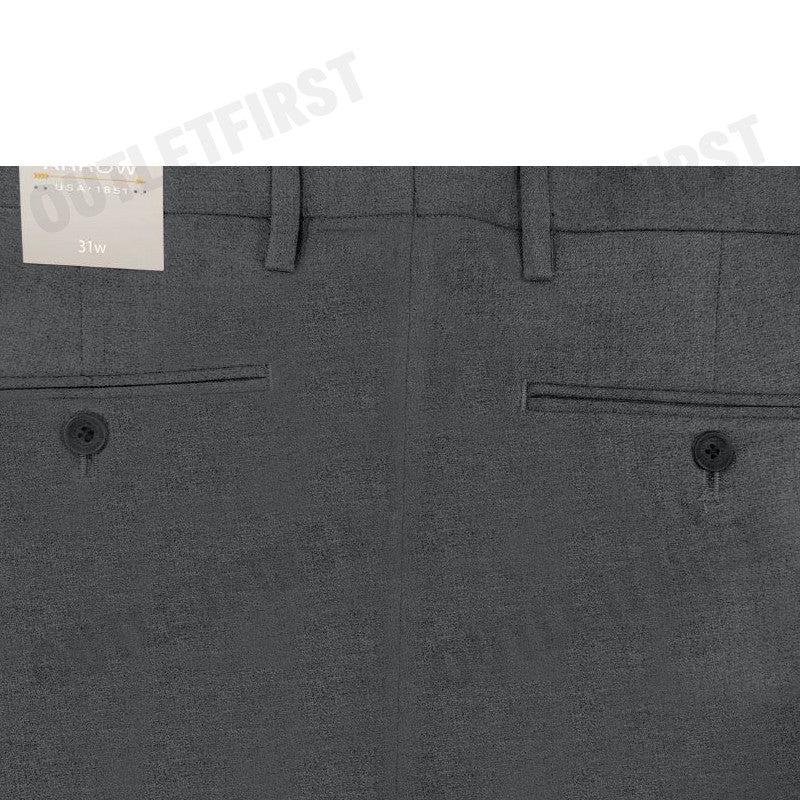 ARROW รุ่น EASY MOVE SLIM FIT (DARK GREY) CODE: MEBS706S2BSDG กางเกงสแล็ค ขายาว ทำงาน