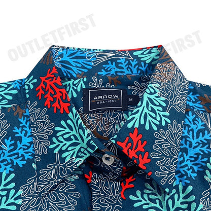 ARROW รุ่น WOMEN'S TROPICAL SHIRT CODE: WACC542S4CSNV เสื้อเชิ้ต เสื้อแขนสั้น เสื้อผู้หญิง