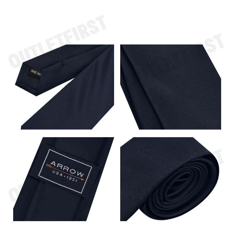 ARROW รุ่น NECKTIE 7 CM NAVY CODE: MCCT785W3BRNV เนคไท แบบผูกเอง เนคไทผู้ชาย