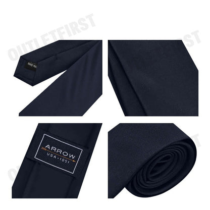 ARROW รุ่น NECKTIE 7 CM NAVY CODE: MCCT785W3BRNV เนคไท แบบผูกเอง เนคไทผู้ชาย