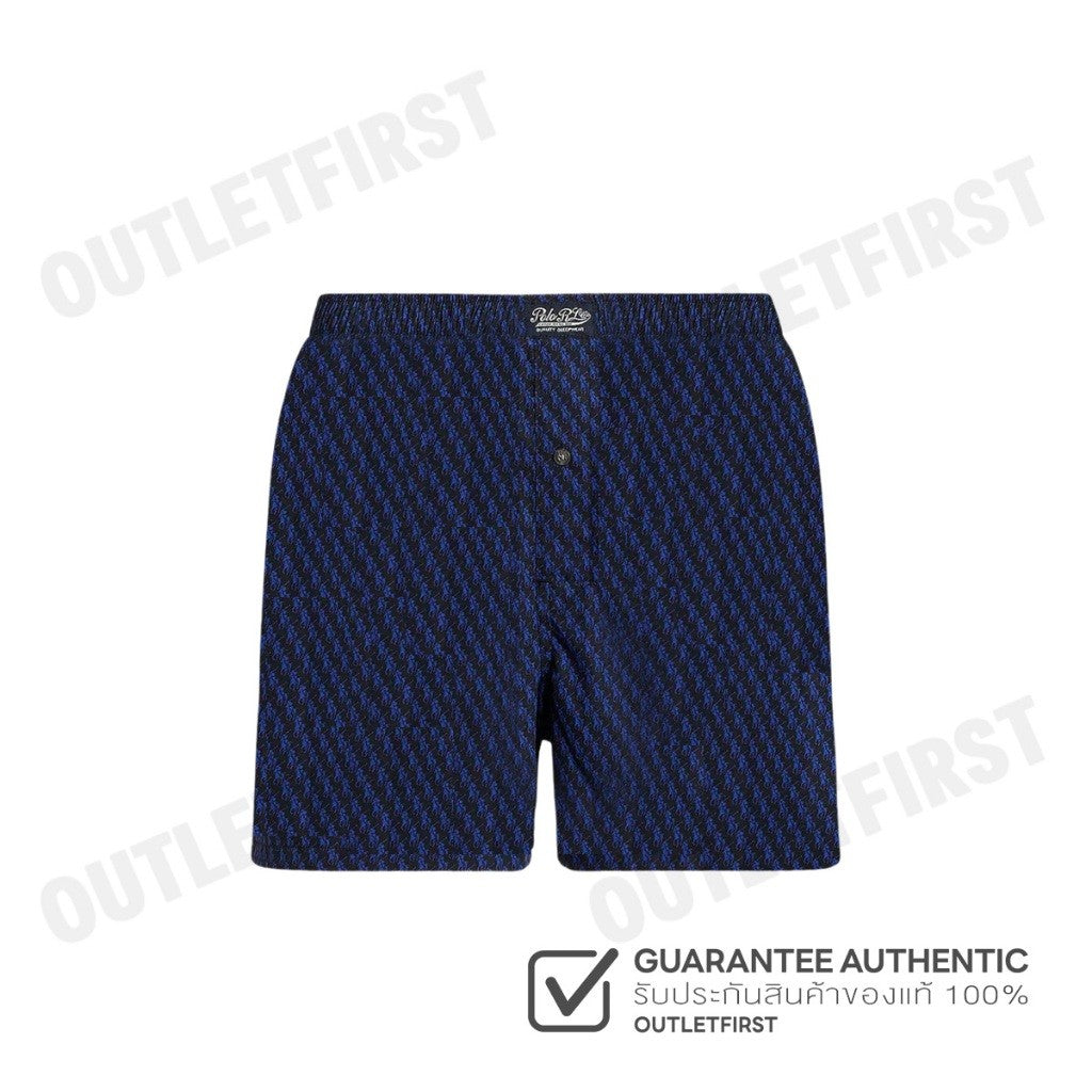 POLO RALPH LAUREN รุ่น CLASSIC COTTON WOVEN BOXER CODE: 714862630012 กางเกงขาสั้น กางเกงชั้นใน กางเกงบ็อกเซอร์ผู้ชาย
