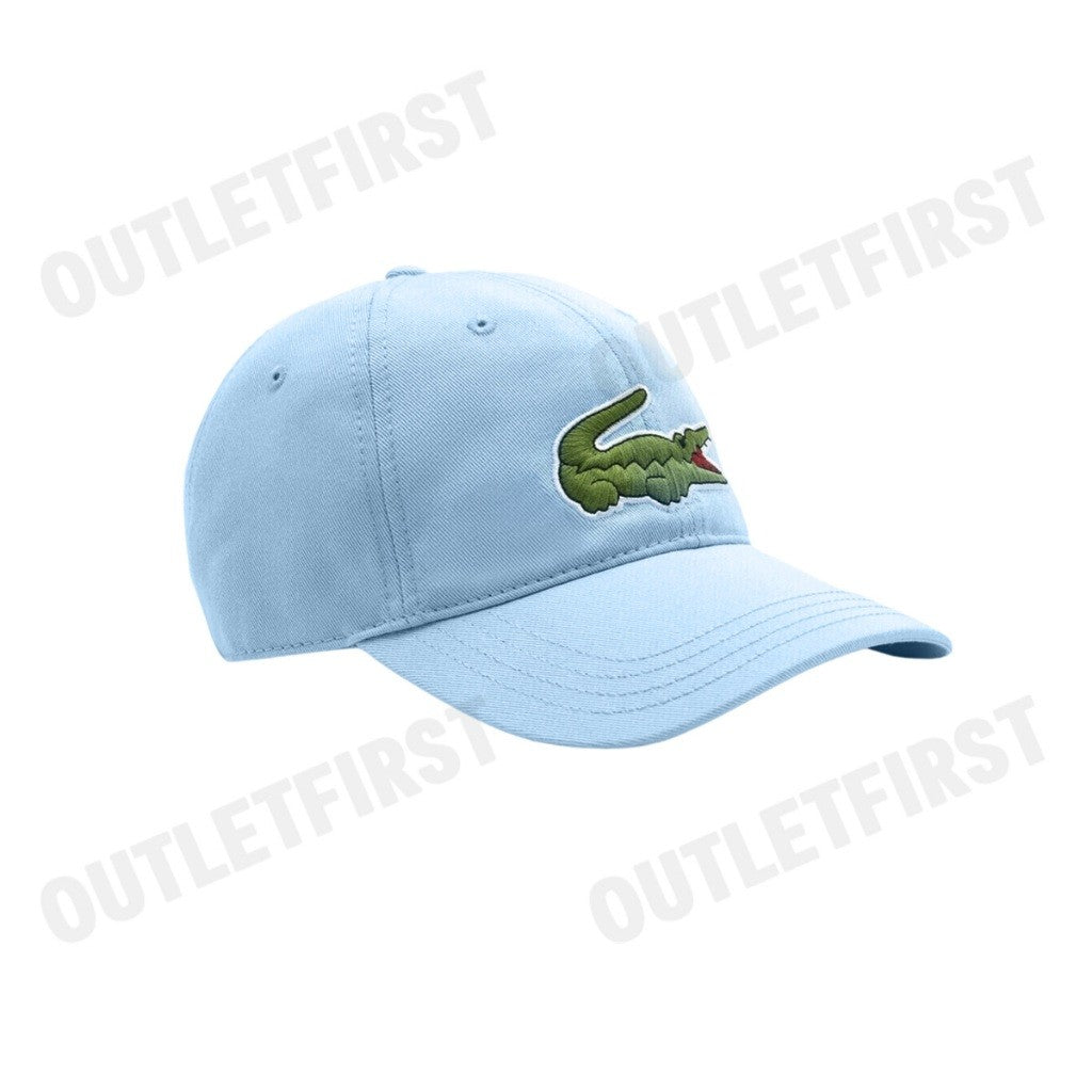 LACOSTE รุ่น UNISEX LACOSTE ADJUSTABLE ORGANIC COTTON TWILL CAP CODE: RK9871 10 HBP หมวกแก็ป หมวกเบสบอล หมวก