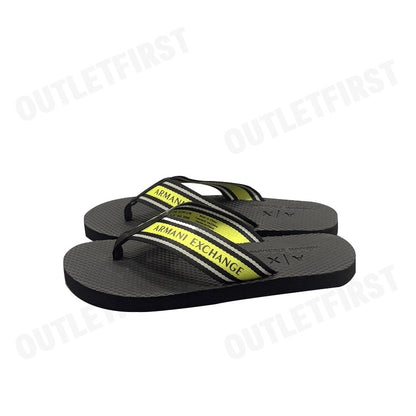 ARMANI EXCHANGE รุ่น FLIP FLOPS SANDAL CODE: XUQ005 XV822 T726 รองเท้าแตะ รองเท้าแตะผู้ชาย รองเท้าหูคีบ