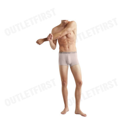 CALVIN KLEIN รุ่น MICRO STRETCH COOLING LOW RISE TRUNK CODE: NB3807 G81 กางเกงชั้นใน บ๊อกเซอร์รัดรูป ชั้นในขาสั้น