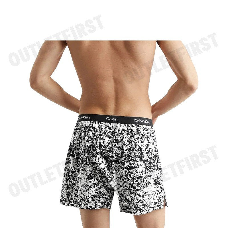 CALVIN KLEIN รุ่น UNDERWEAR BOXERSHORTS CODE: NB3411 LNL กางเกงขาสั้น กางเกงชั้นใน บ๊อกเซอร์