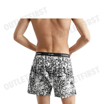 CALVIN KLEIN รุ่น UNDERWEAR BOXERSHORTS CODE: NB3411 LNL กางเกงขาสั้น กางเกงชั้นใน บ๊อกเซอร์