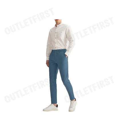 G2000 รุ่น SOFT COTTON RICH STRETCH CASUAL PANTS IN SLIM TAPERED FIT CODE: 41161007 75 กางเกงขายาว กางเกงผู้ชาย ทำงาน