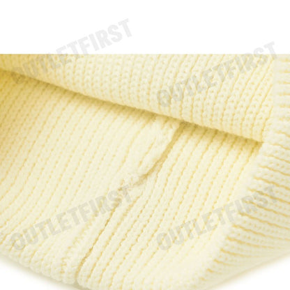 MLB รุ่น UNISEX VARSITY CURSIVE BEANIE CODE: 3ABNVM146 50CRD หมวกบีนนี่ หมวกสีครีม หมวกเอ็มแอลบี