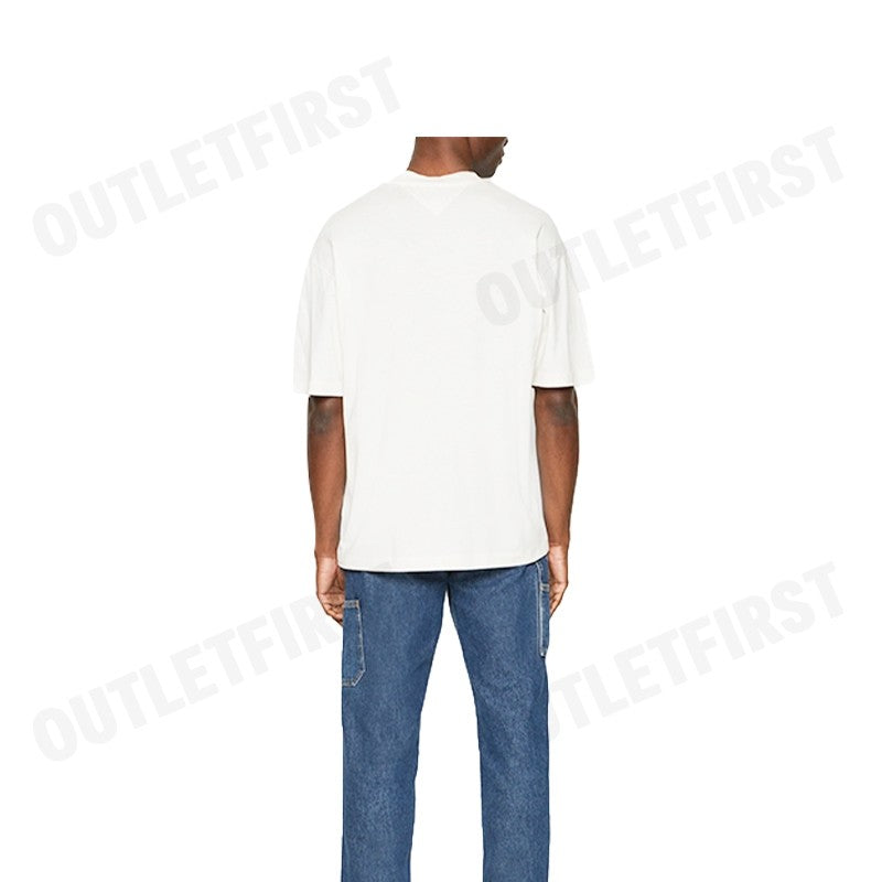 TOMMY HILFIGER รุ่น TOMMY HILFIGER X SHAWN MENDES LOGO T-SHIRT Code: MW31189 AC0 เสื้อยืด เสื้อคอกลม เสื้อผู้ชาย