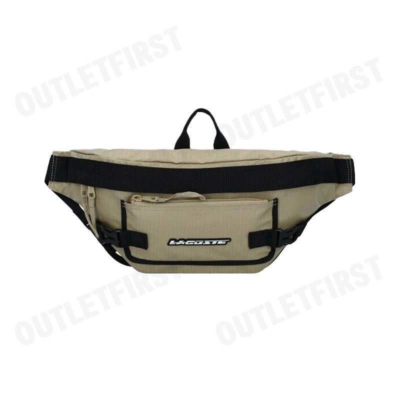 LACOSTE รุ่น  MEN'S LOGO PRINT BELT BAG CODE: NH4147SB M21 กระเป๋าคาดเอว กระเป๋าคาดอก กระเป๋าผู้ชาย