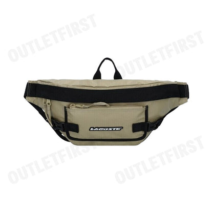 LACOSTE รุ่น  MEN'S LOGO PRINT BELT BAG CODE: NH4147SB M21 กระเป๋าคาดเอว กระเป๋าคาดอก กระเป๋าผู้ชาย