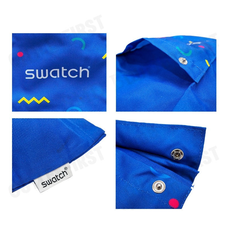 SWATCH รุ่น  SWATCH FOLDABLE TOTE BAG CODE: SWS5LT19TB กระเป๋าช้อปปิ้ง กระเป๋าสะพายข้าง กระเป๋าแฟชั่น