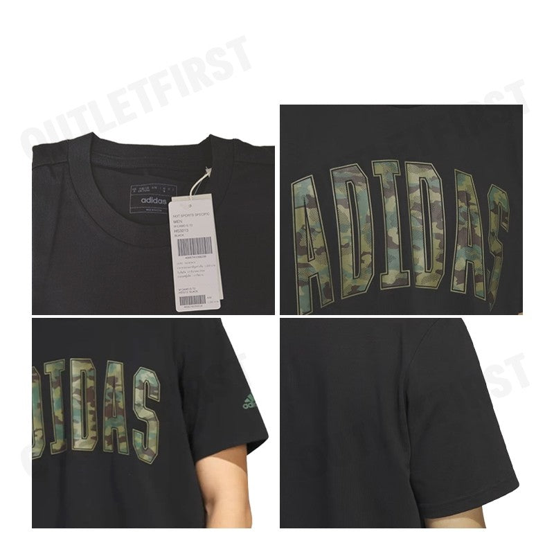 ADIDAS รุ่น  CAMO BADGE OF SPORT GRAPHIC TEE CODE: HS3213 เสื้อยืดคอกลม เสื้อยืดผู้ชาย เสื้อคอกลมผู้ชาย