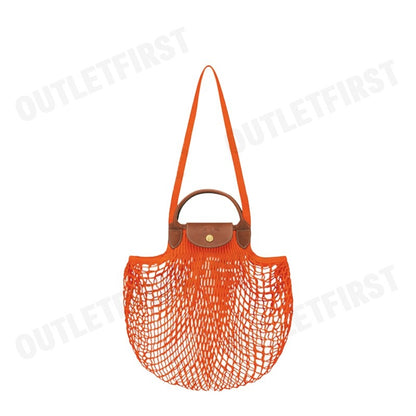 LONGCHAMP รุ่น  LE PLIAGE FILET L MESH BAG CODE : 10121HVH217 กระเป๋า กระเป๋าสะพายข้าง กระเป๋าผู้หญิง