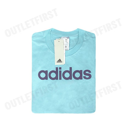 ADIDAS รุ่น ESSENTIALS SINGLE JERSEY LINEAR EMBROIDERED LOGO TEE CODE: IJ8659 เสื้อยืดคอกลม เสื้อผู้ชาย เสื้อกีฬา
