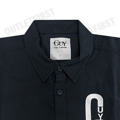 GUY LAROCHE รุ่น  MEN'S LONG SLEEVES WORK SHIRT CODE: DAC6200S4NV เสื้อเชิ้ตแขนยาว เสื้อผู้ชาย เสื้อเชิ๊ต