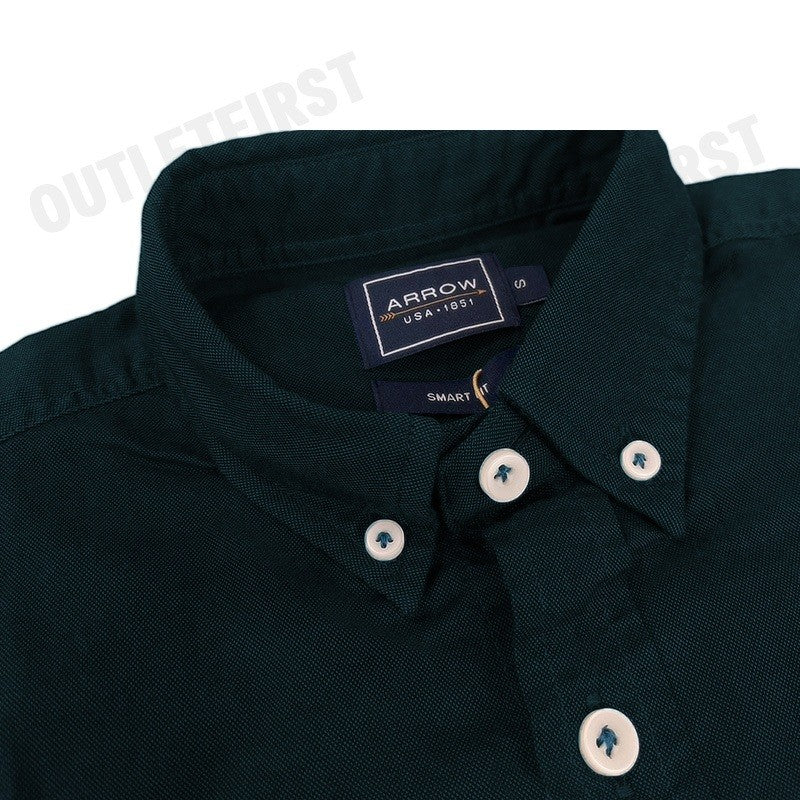 ARROW  รุ่น COTTON SHORT SLEEVES SHIRT CODE: MACM801W2CSDR เสื้อเชิ้ต เสื้อเชิ้ตแขนสั้น เสื้อคอปก