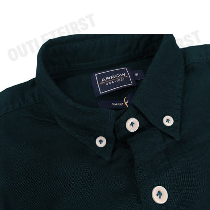 ARROW  รุ่น COTTON SHORT SLEEVES SHIRT CODE: MACM801W2CSDR เสื้อเชิ้ต เสื้อเชิ้ตแขนสั้น เสื้อคอปก