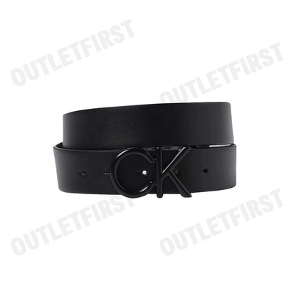 CALVIN KLEIN รุ่น RECYCLED REVERSIBLE LOGO BELT CODE: ZM02642 01R เข็มขัด เข็มขัดหนัง เข็มขัดผู้ชาย