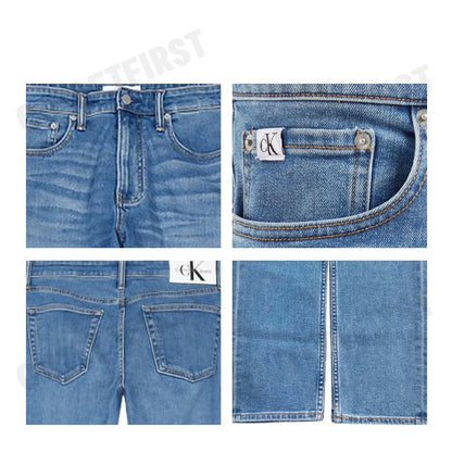 CALVIN KLEIN JEANS รุ่น 37.5 AUTHENTIC STRAIGHT JEANS CODE: J325385 1AA กางเกงยีนส์ กางเกงยีนส์ผู้ชาย กางเกงยีนส์