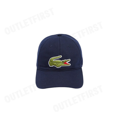 LACOSTE รุ่น UNISEX LACOSTE ADJUSTABLE ORGANIC COTTON TWILL CAP CODE: RK9871 10 166 หมวกแก็ป หมวกเบสบอล หมวก